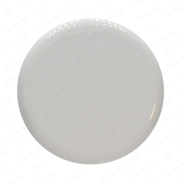 Keramikmedaillon weiss