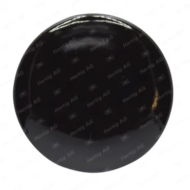 Keramikmedaillon schwarz