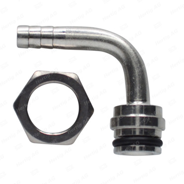 Bier-Anschluss-Satz 1/2" 90° 7,5mm
