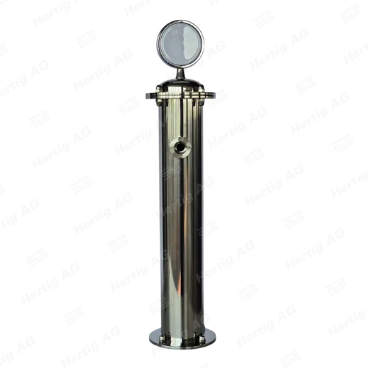 Schanksäule KAIA LED 1-ltg. Edelstahl,