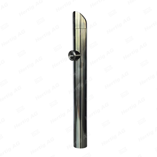 Schanksäule SLIM 1-ltg. Edelstahl,
