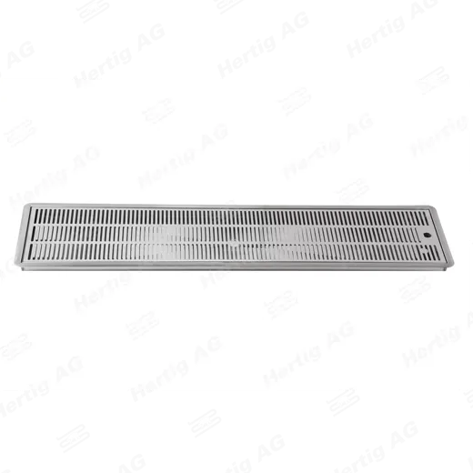 Einbau-Tropfschale 470 x 205mm INOX