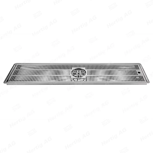 Einbau-Tropfschale 685 x 205mm INOX