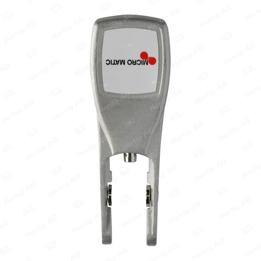 Handgriff F1 mit MM-Logo